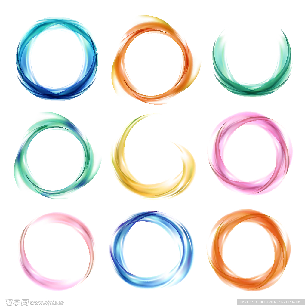彩色圈
