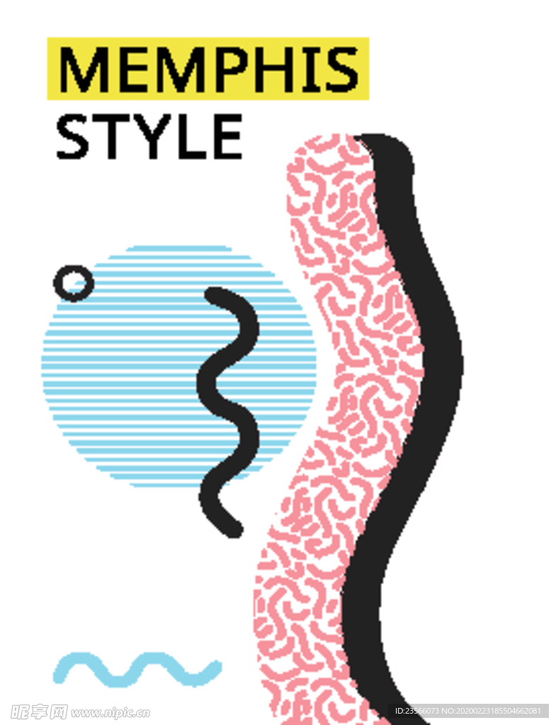 彩色拼接设计图案