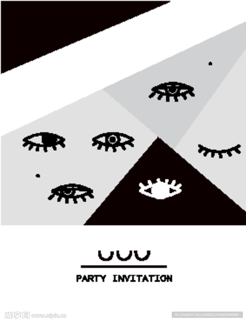 彩色拼接设计图案