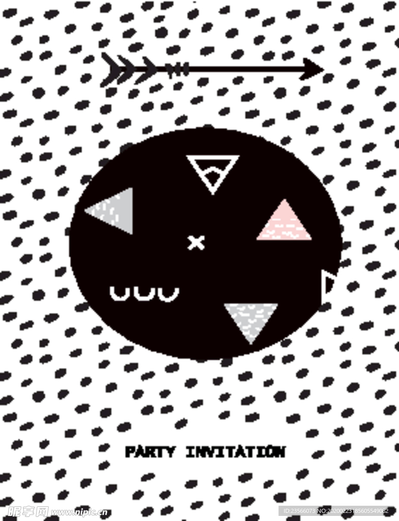 彩色拼接设计图案