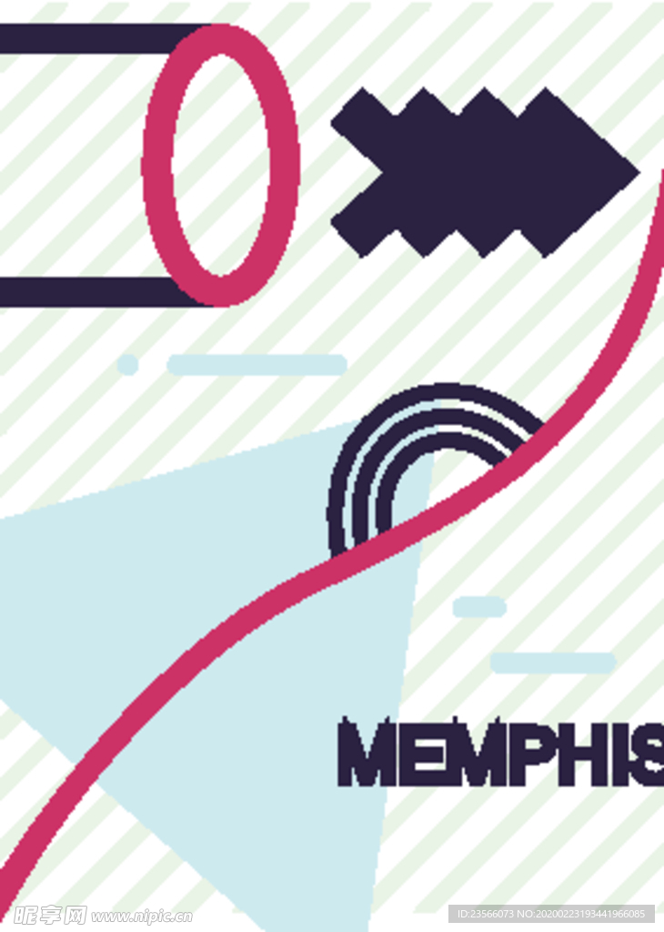 彩色拼接设计图案