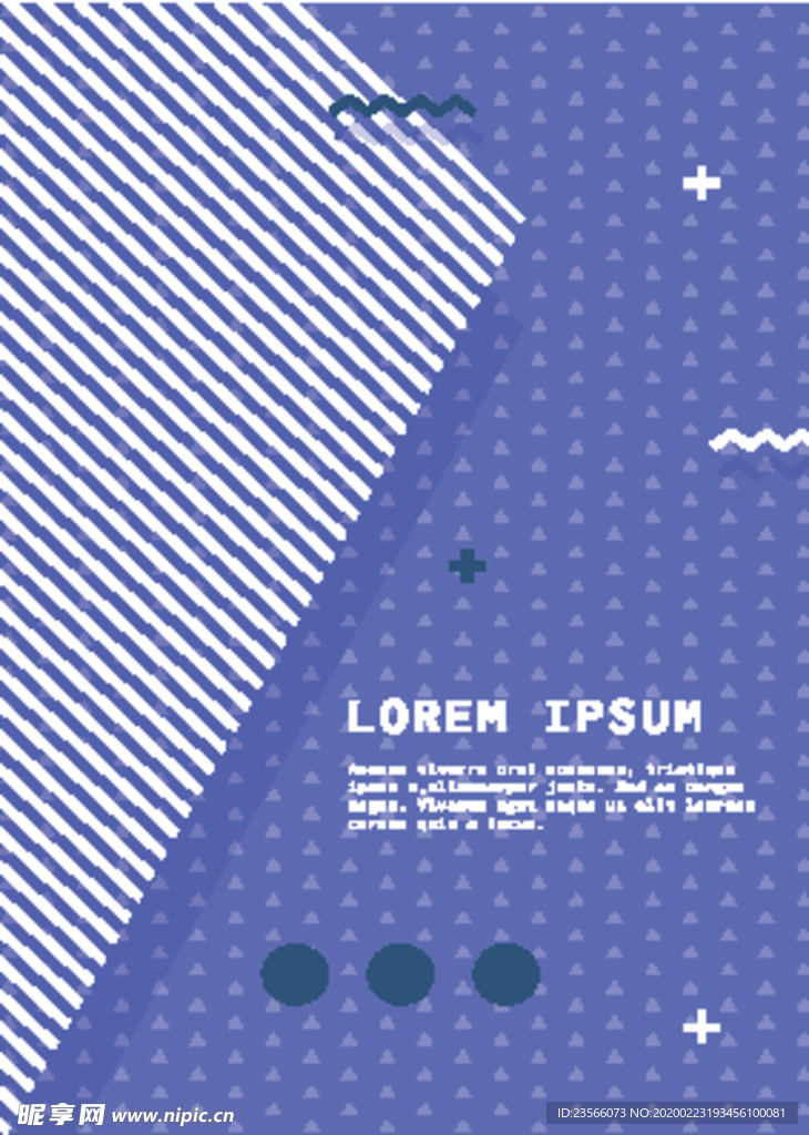 彩色拼接设计图案