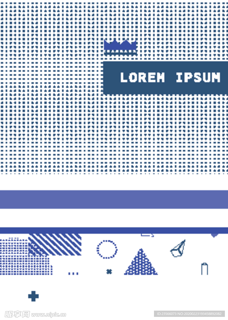 彩色拼接设计图案