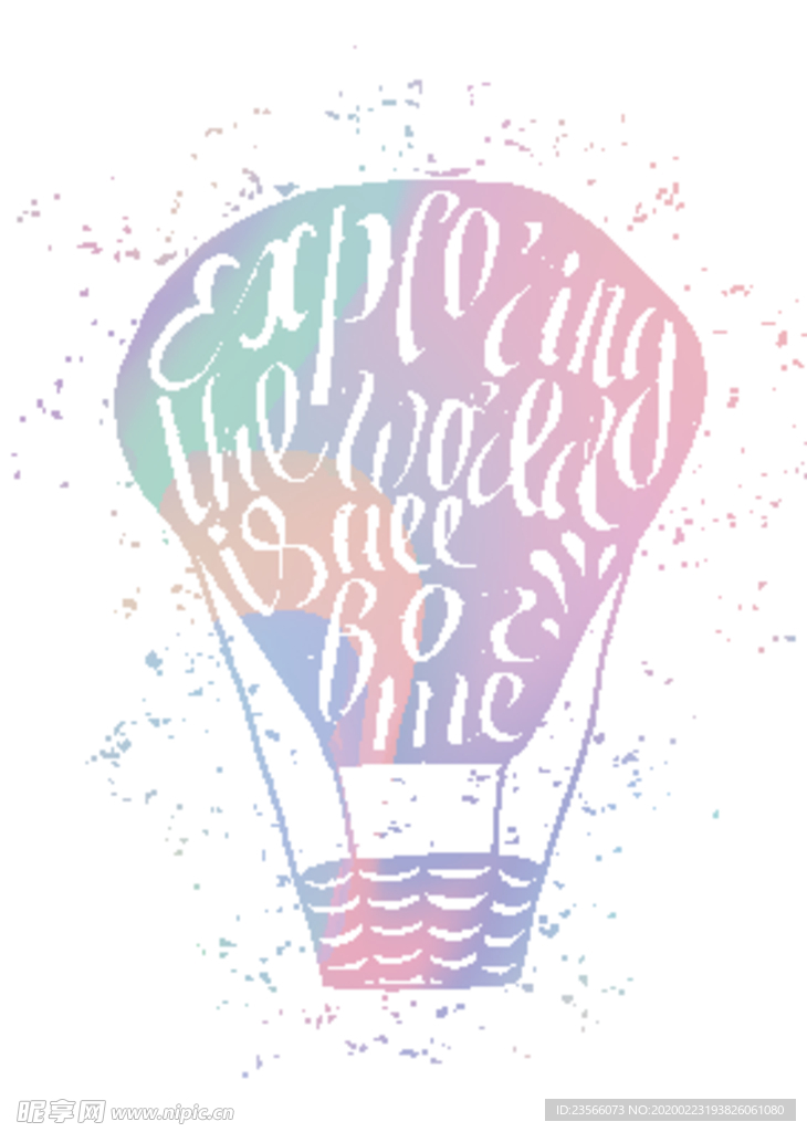 彩色拼接设计图案