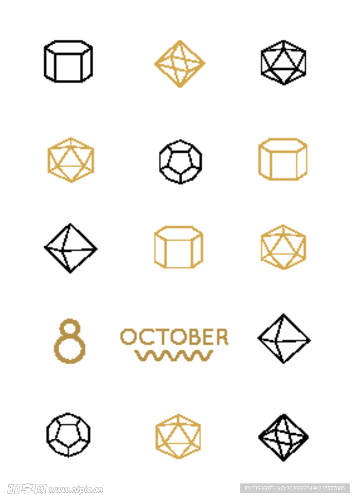 彩色拼接设计图案