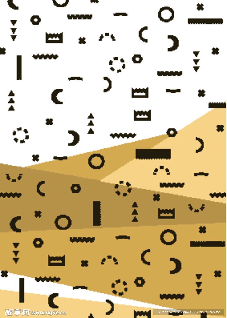 彩色拼接设计图案