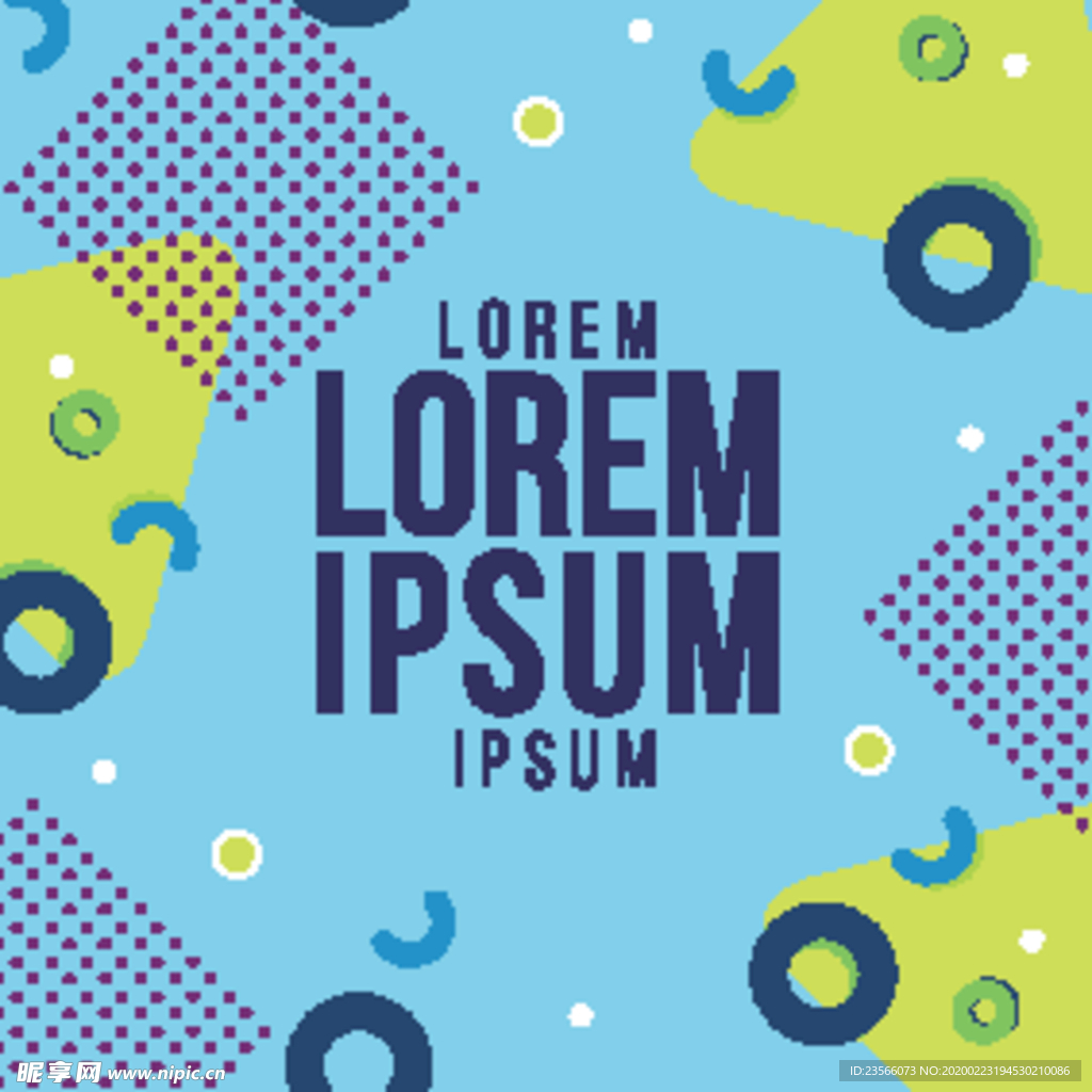 彩色拼接设计图案