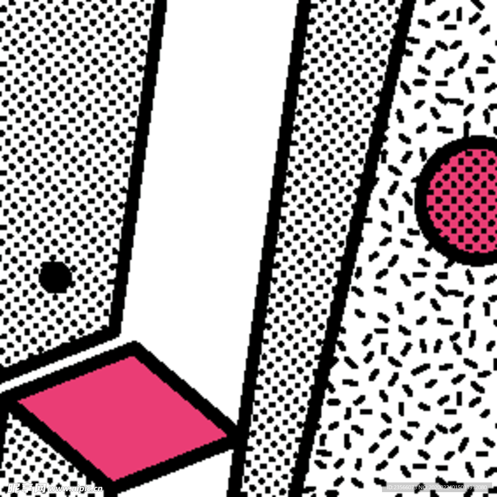 彩色拼接设计图案