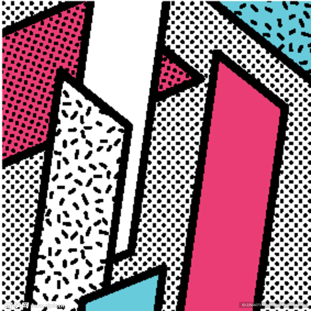 彩色拼接设计图案