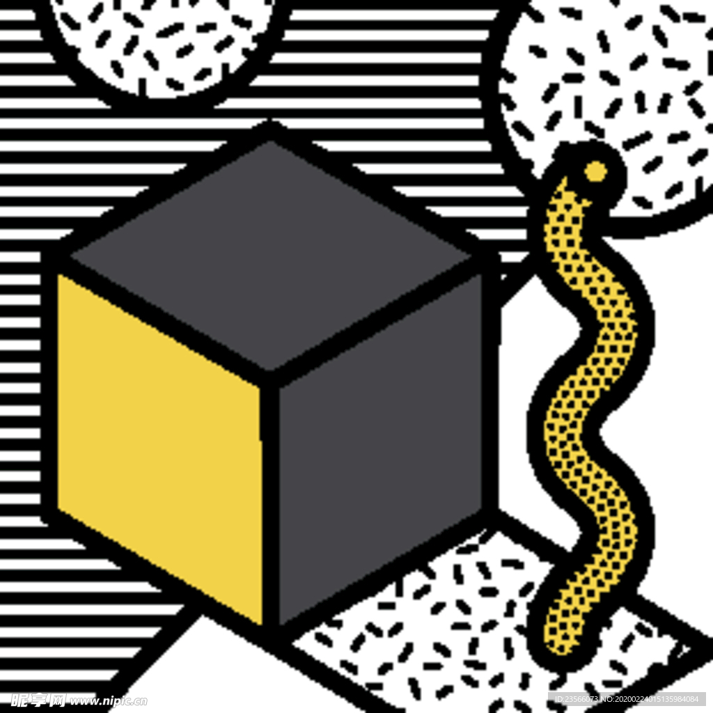 彩色拼接设计图案