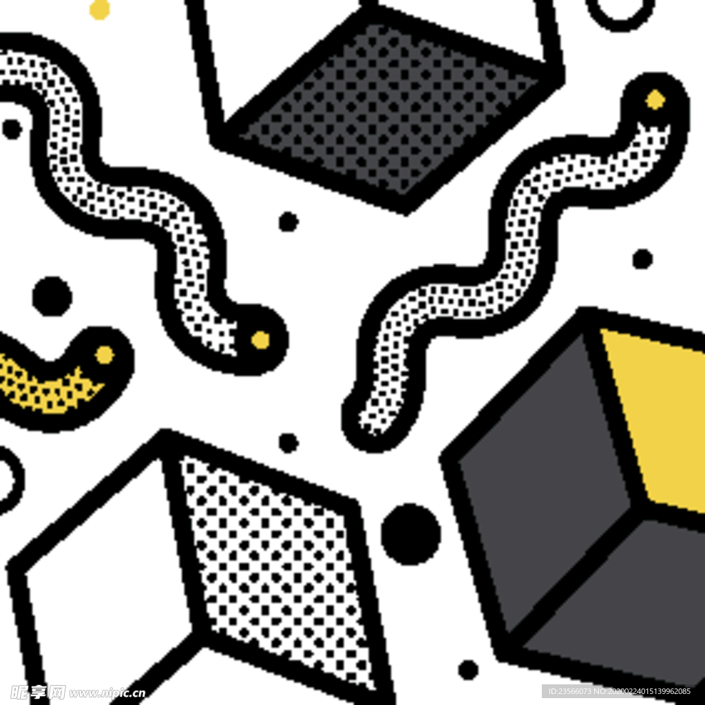 彩色拼接设计图案