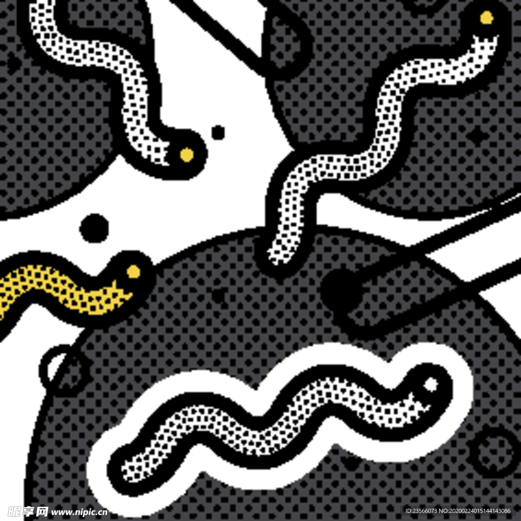 彩色拼接设计图案