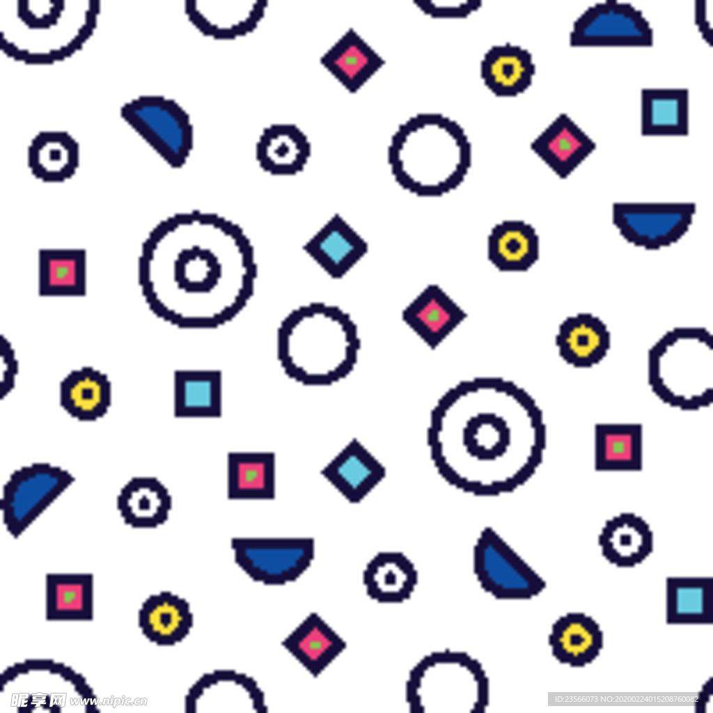 彩色拼接设计图案