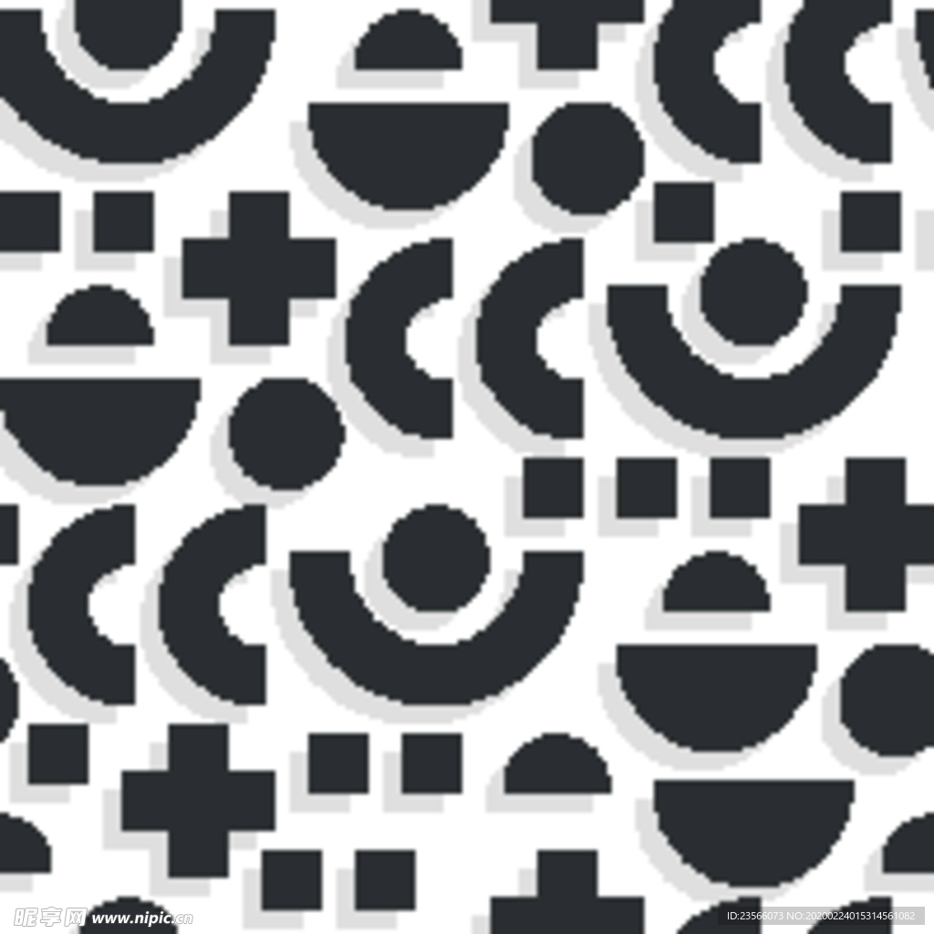 彩色拼接设计图案