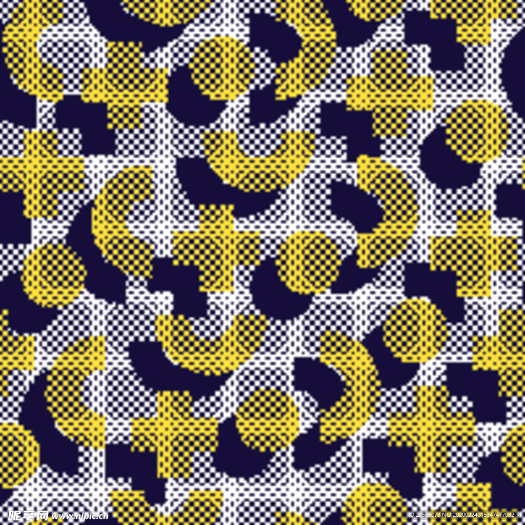 彩色拼接设计图案