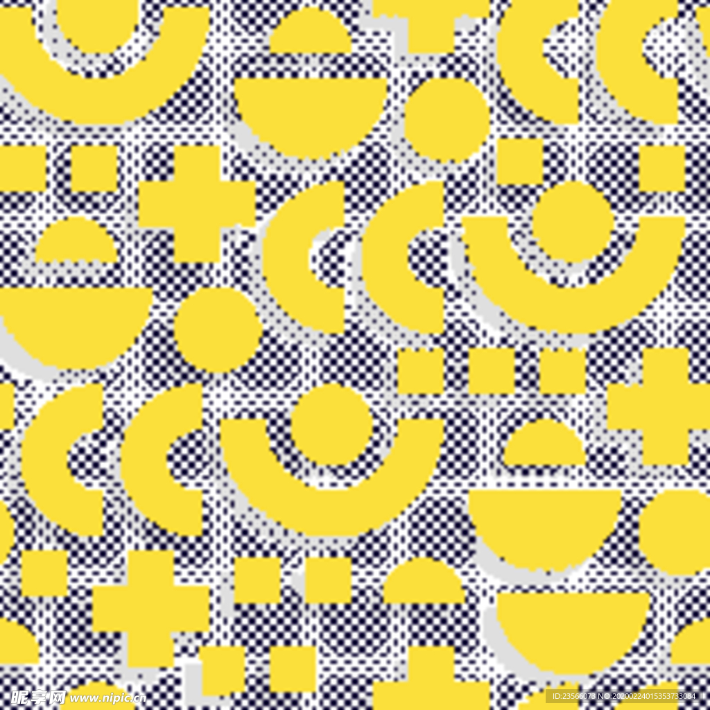 彩色拼接设计图案