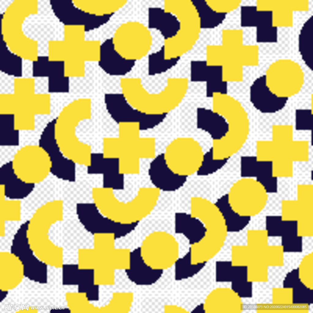 彩色拼接设计图案