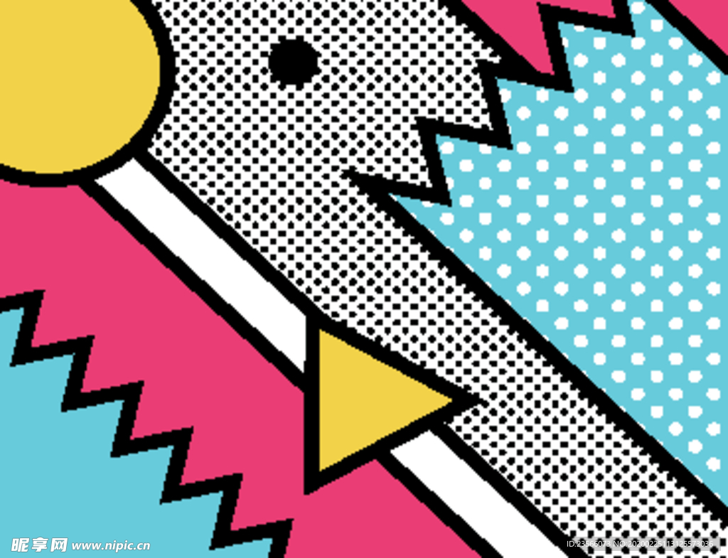 拼接图形背景图案