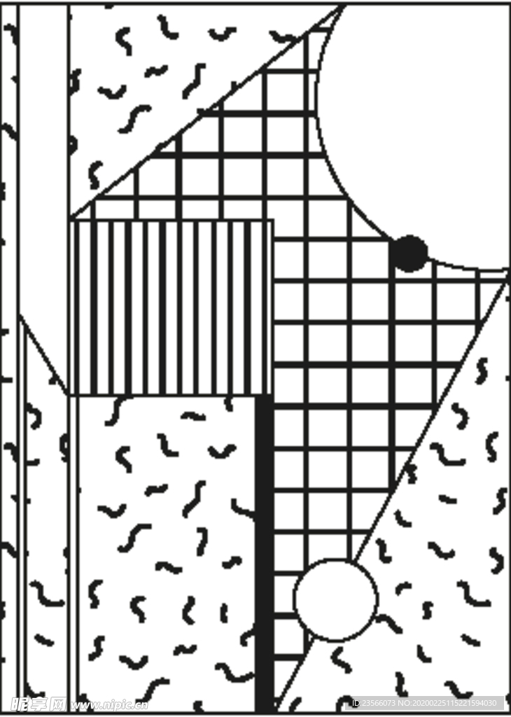 拼接图形背景图案