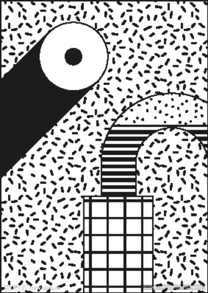 拼接图形背景图案