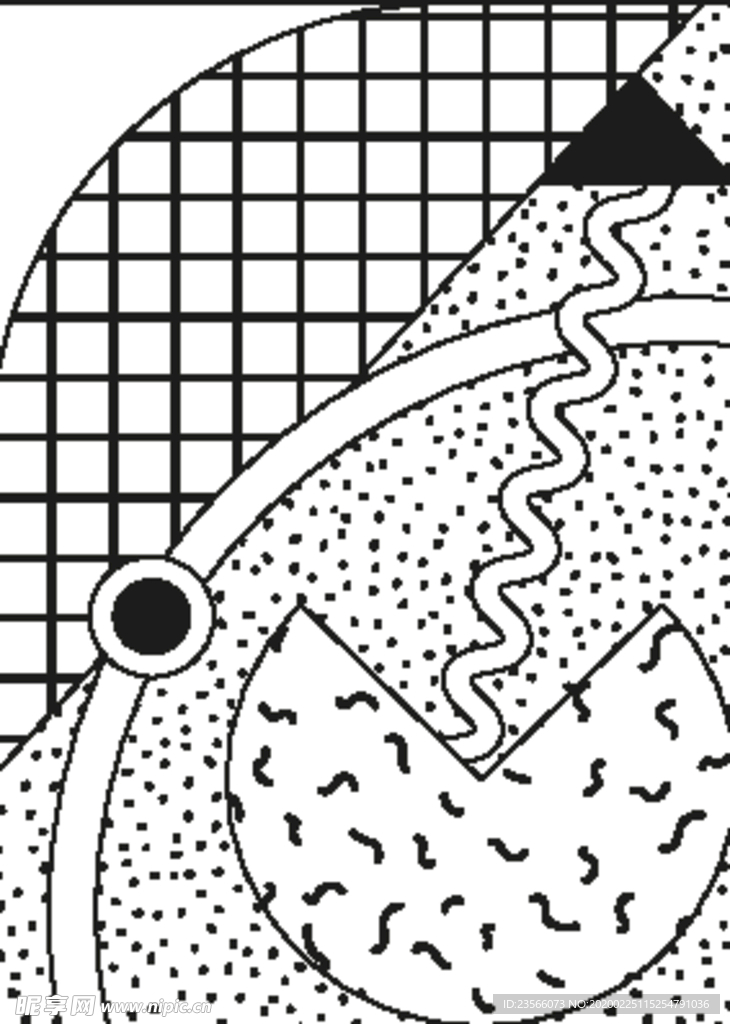 拼接图形背景图案