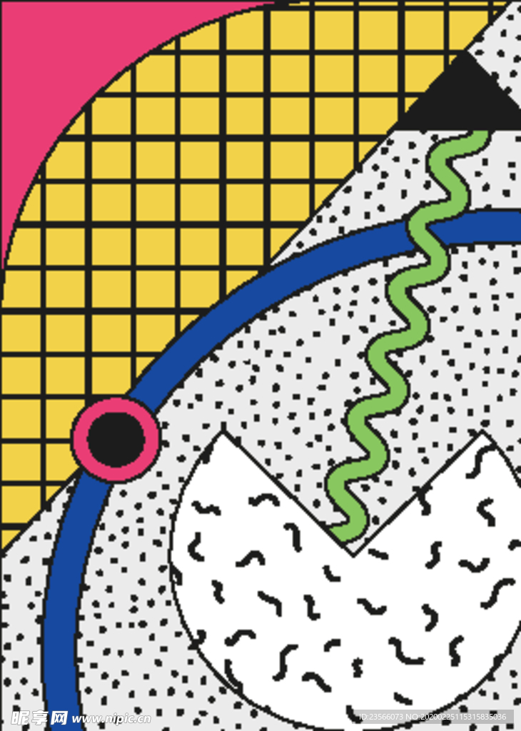 拼接图形背景图案