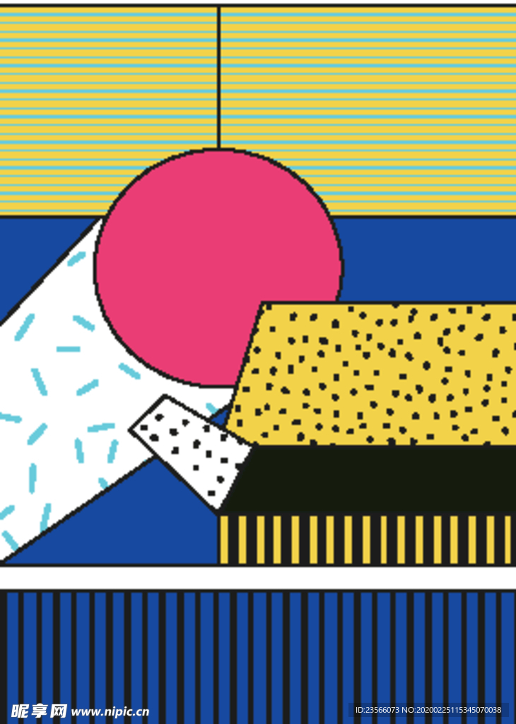 拼接图形背景图案