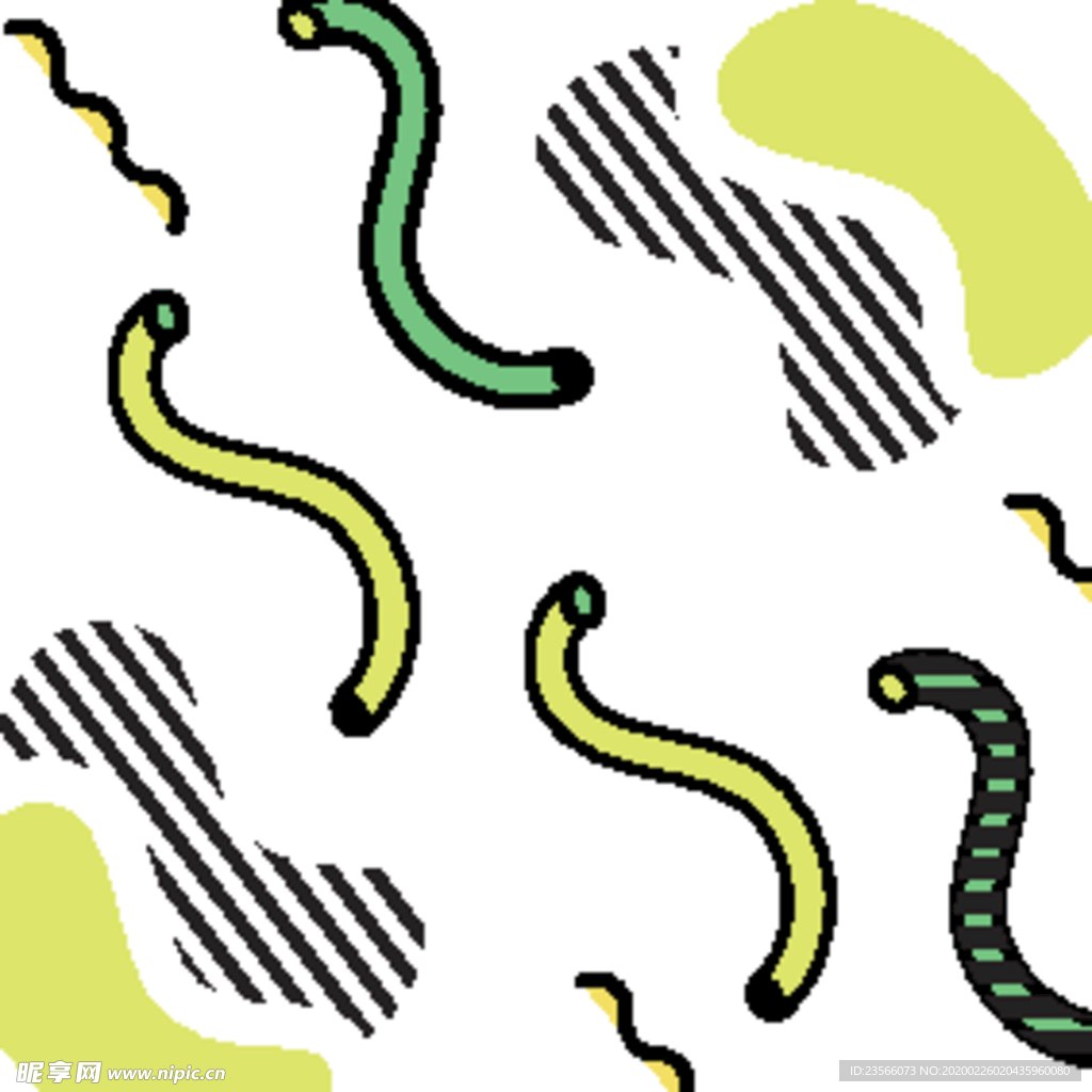 复古创意拼接图案