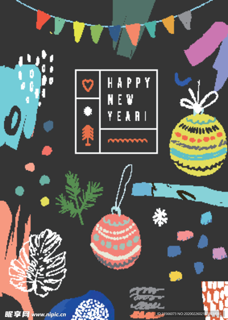 创意水彩涂鸦拼接