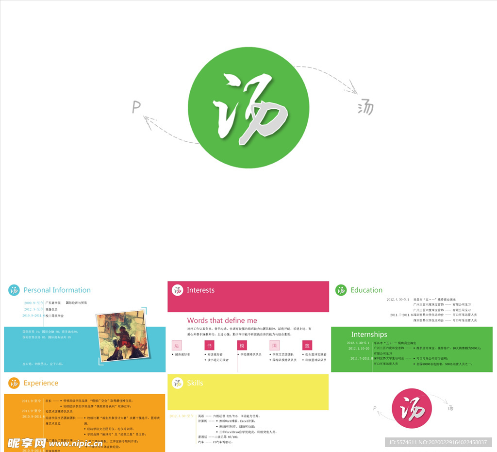 个人简历岗位竞聘求职晋升PPT