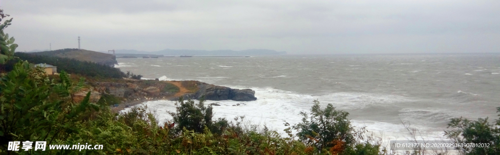 大海大风大浪浪花
