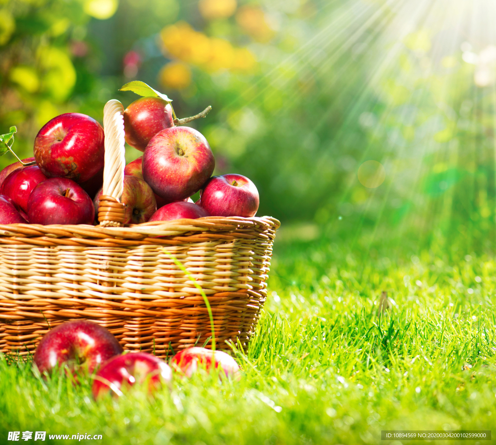 一篮苹果