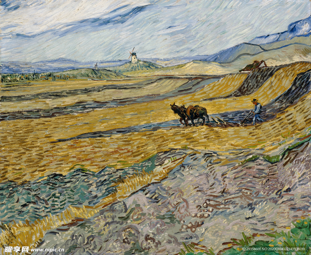 梵高油画作品集合