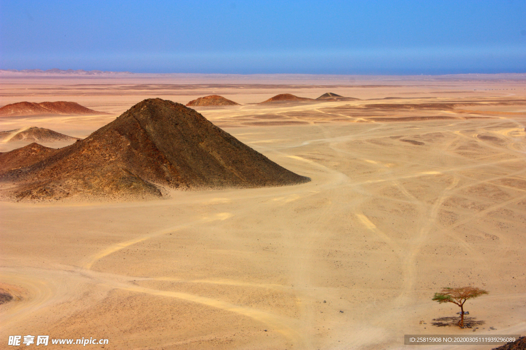 沙漠戈壁荒野图片