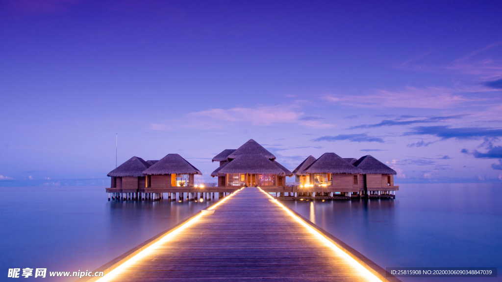 马尔代夫沙滩海岸小岛