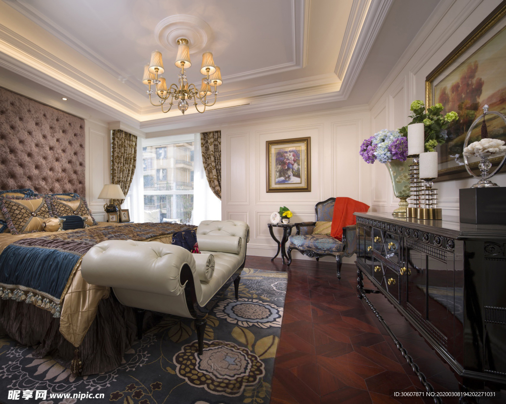 美式卧室