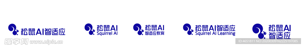 松鼠AI标志LOGO
