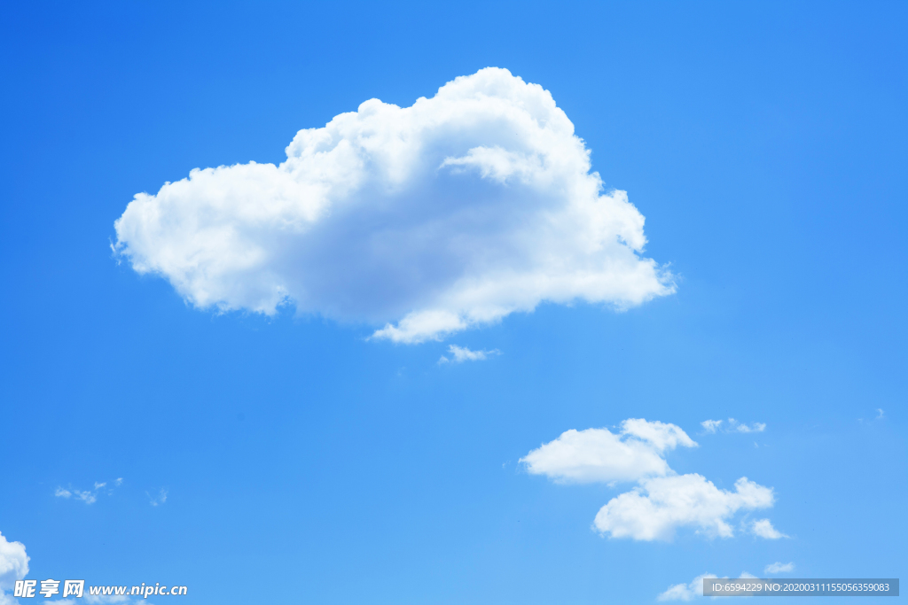 蓝天白云天空云朵