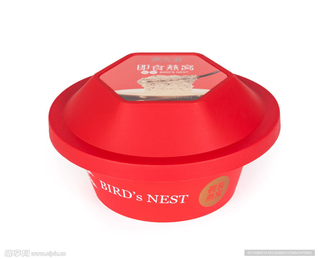 燕天滋开碗即食燕窝红碗照片