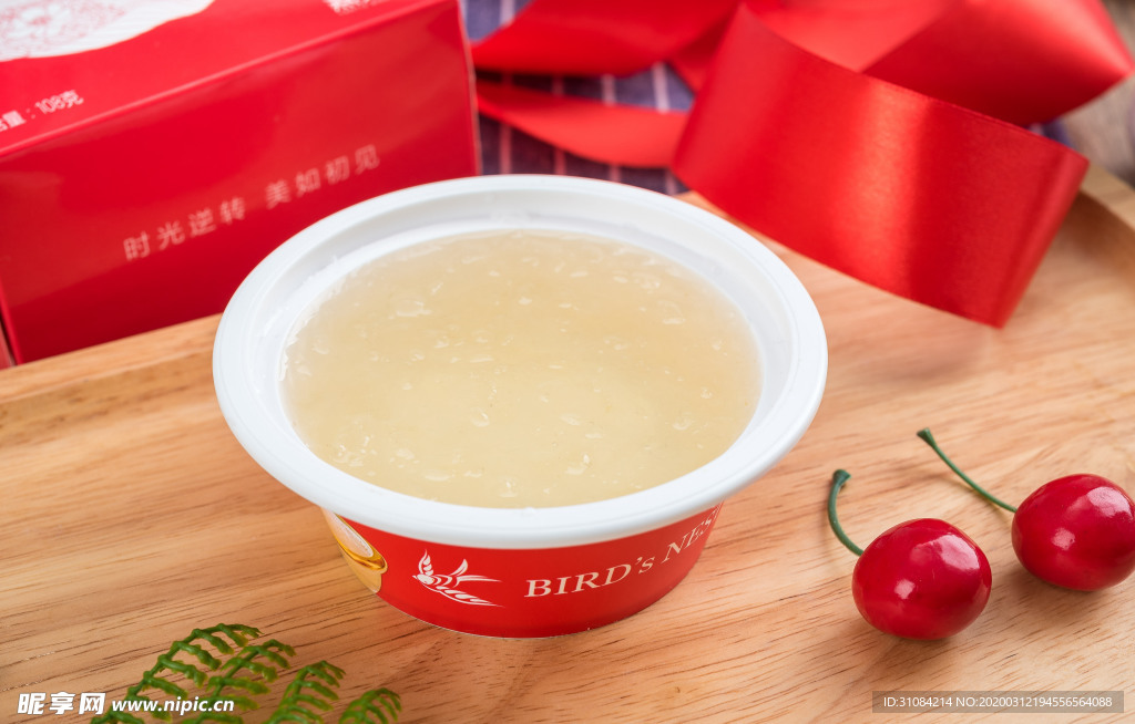 燕天滋开碗即食燕窝红碗照片