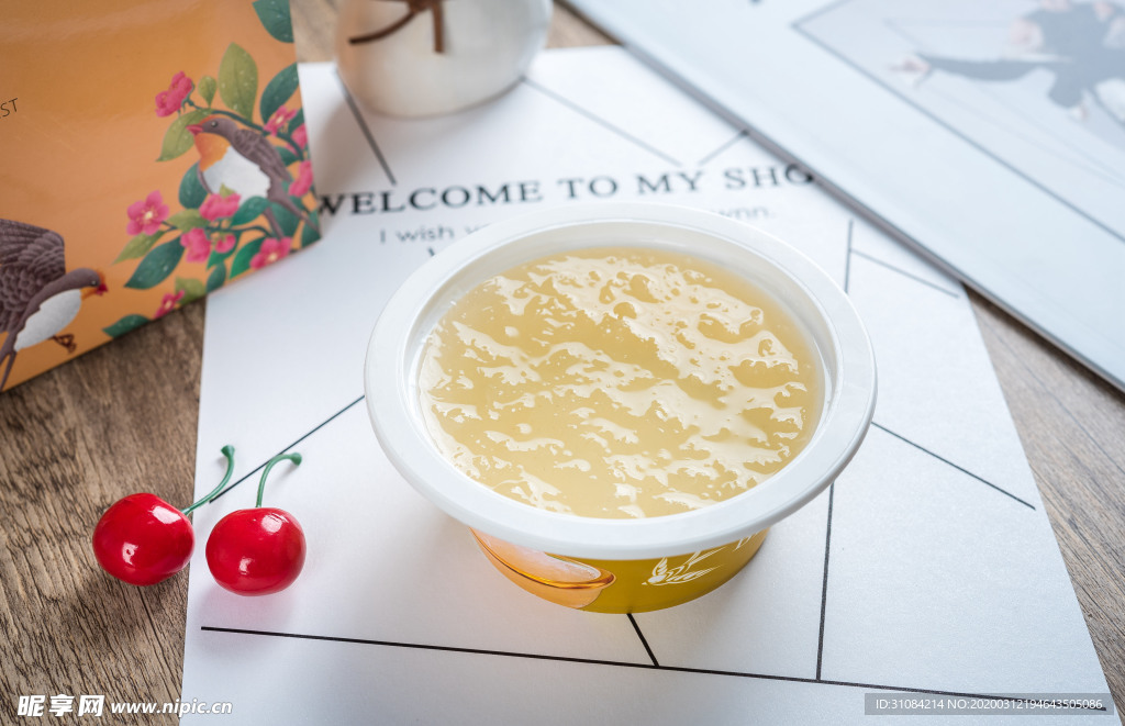 燕天滋开碗即食燕窝金碗照片