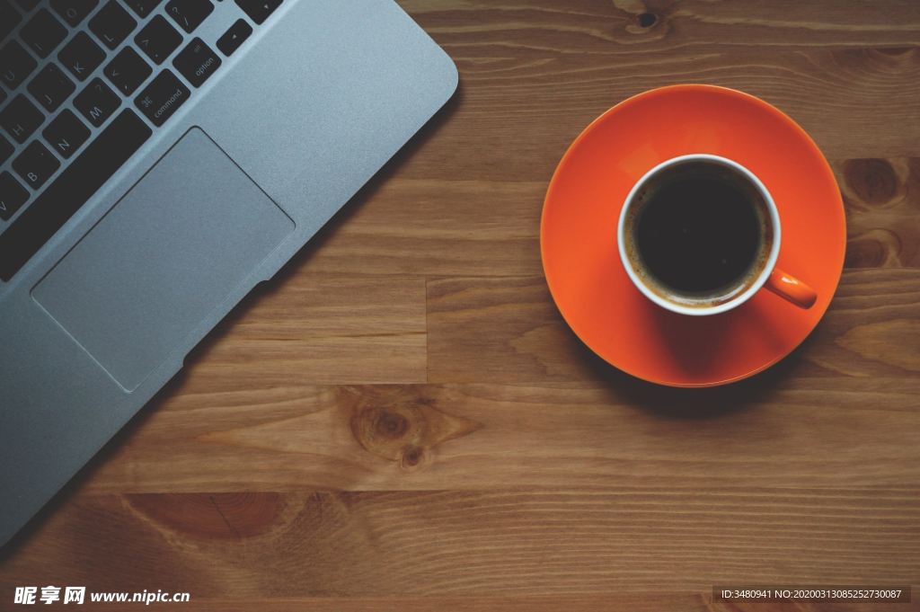 橙色咖啡杯 咖啡生活