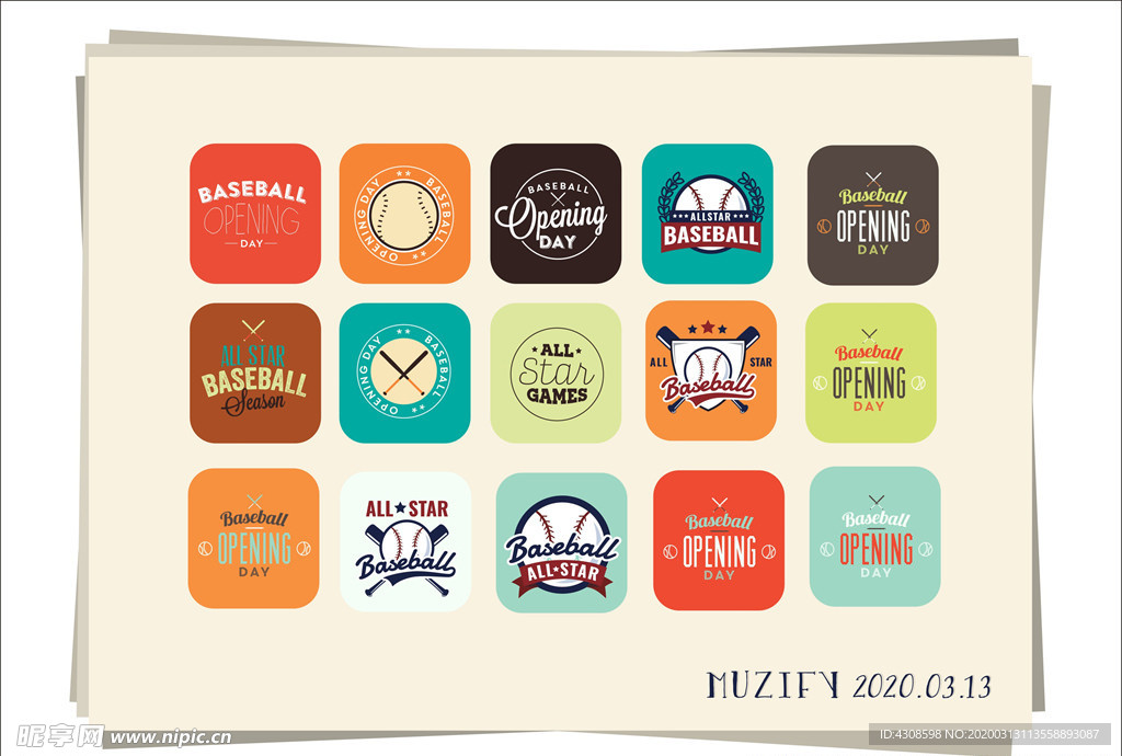 15款入棒球小图标