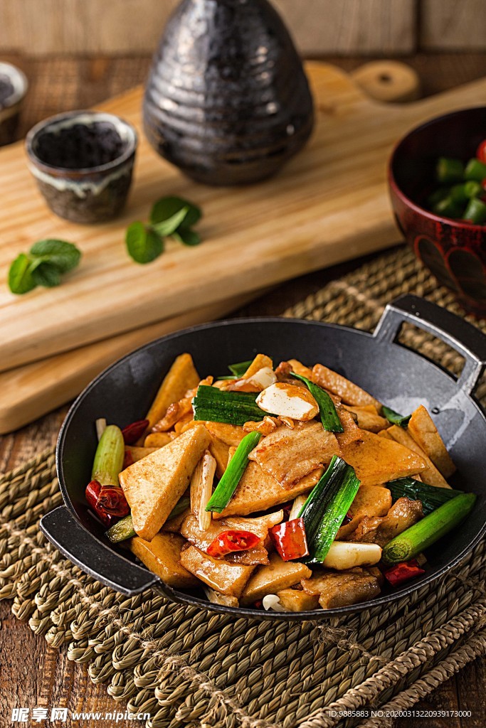 干锅千页豆腐