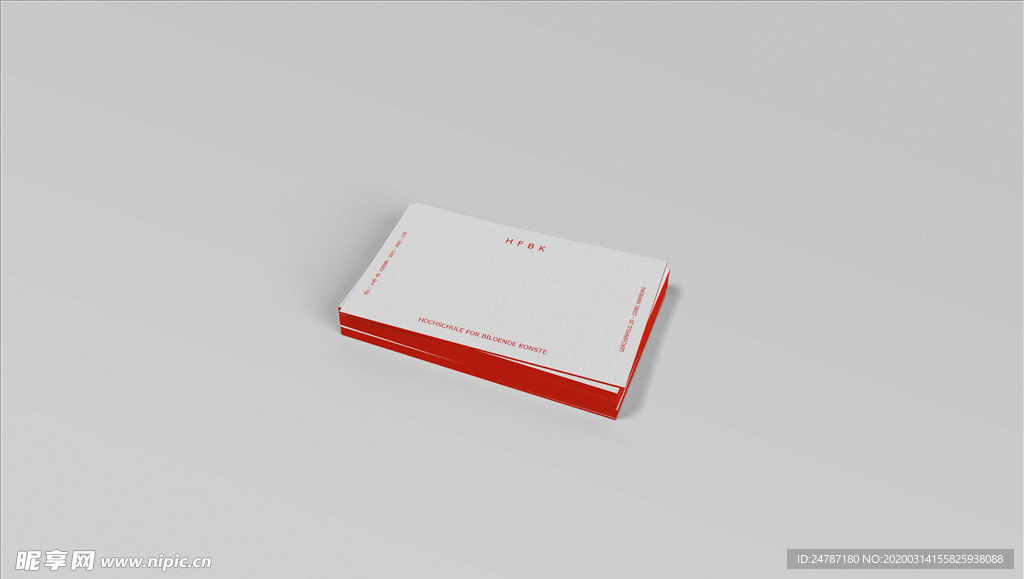 名片样机效果图