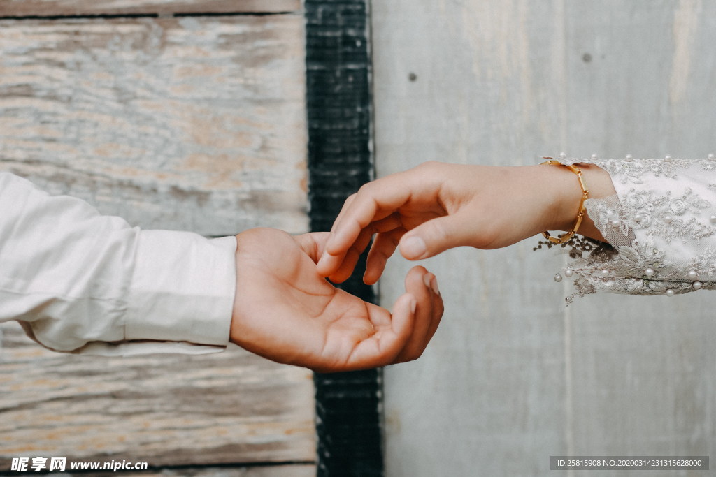 握手牵手礼仪沟通行为图片