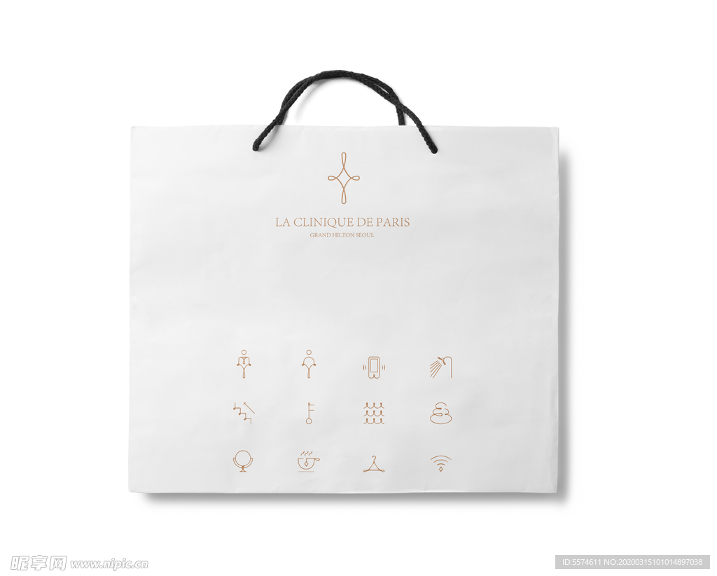 牛皮手提袋样机