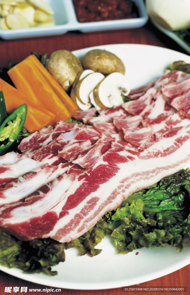 猪肉五花肉冷鲜肉图片