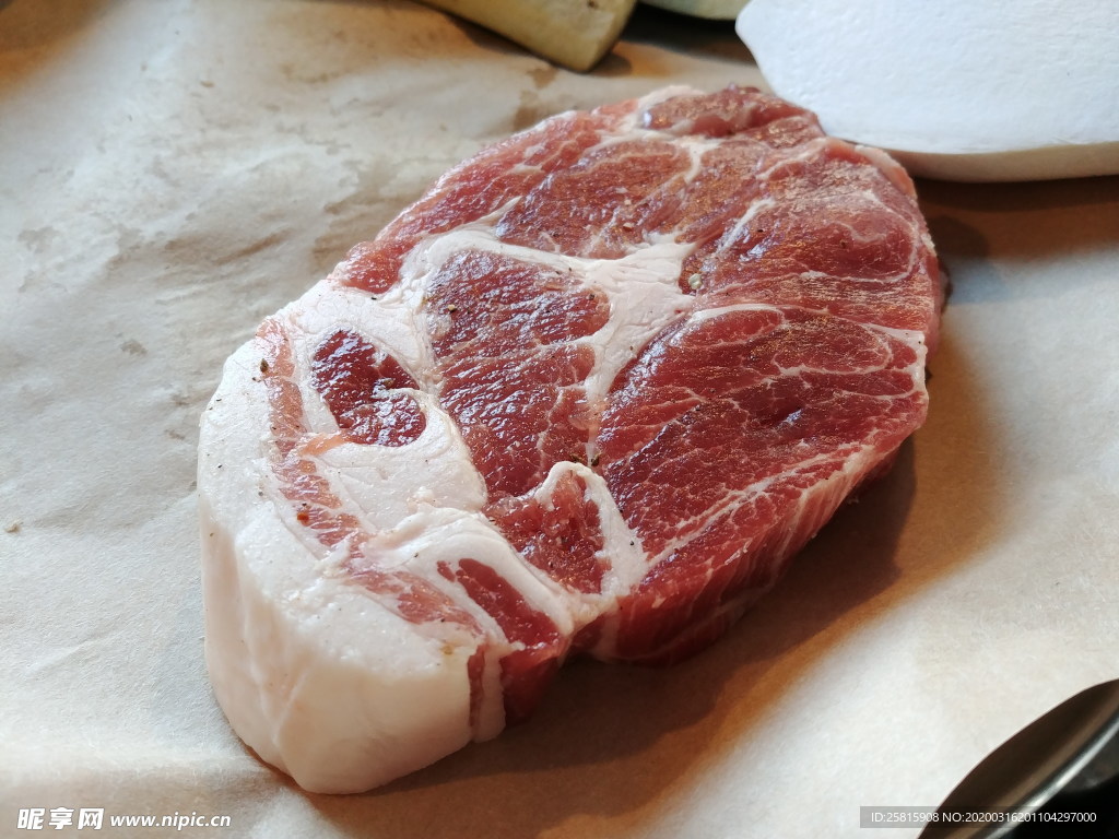 猪排猪肉五花肉冷鲜肉图片