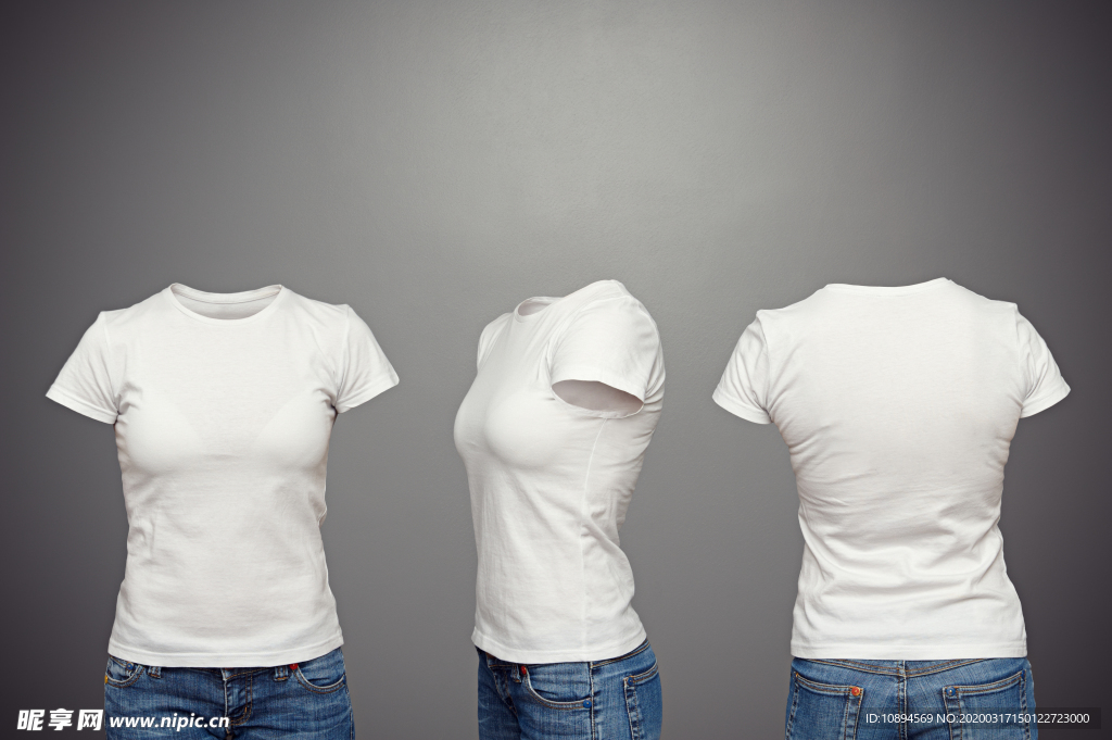 短袖T恤样机
